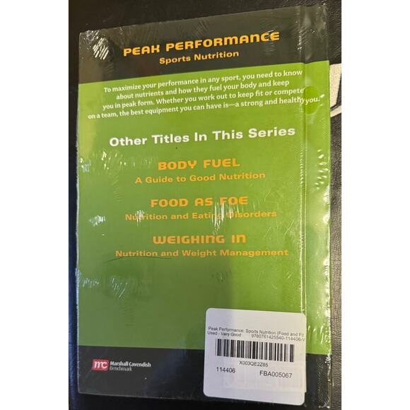 Peak Performance Sports Nutrition Donna Shryer Hardback Book - Picture 2 of 2